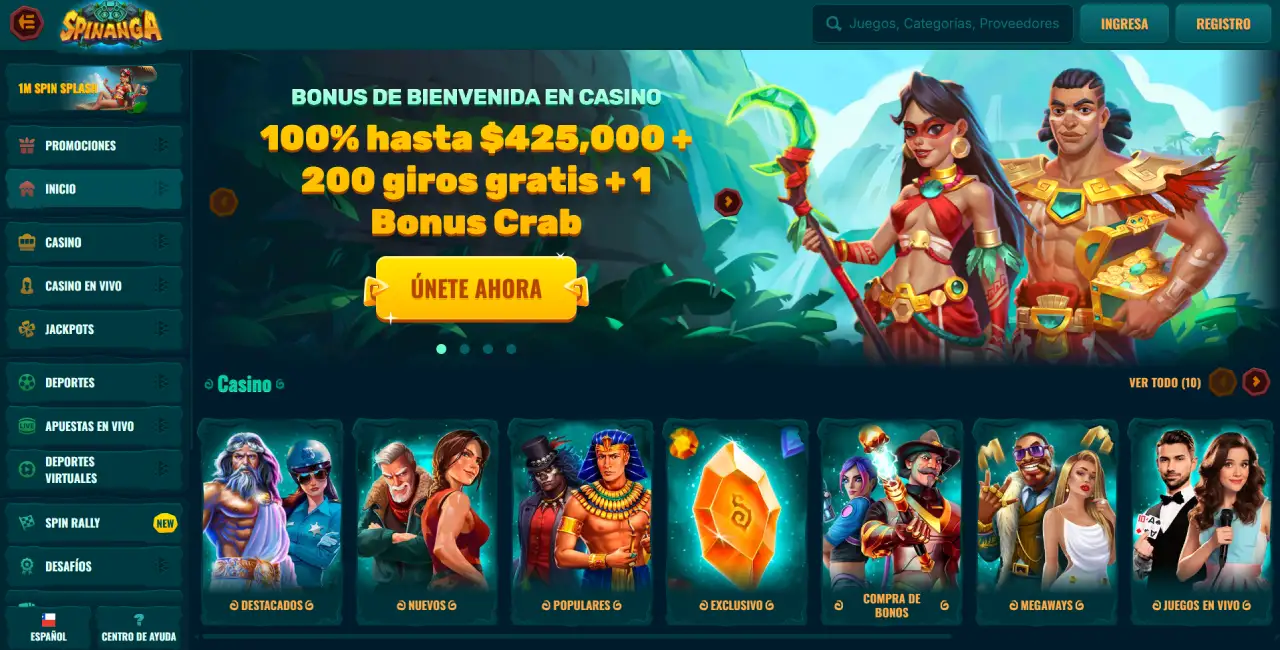 Spinanga Casino Es
